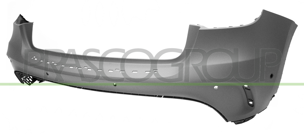PARAURTI POSTERIORE-CON PRIMER-CON FORI PDC+SUPPORTI-CON PARK ASSIST MOD. AMG