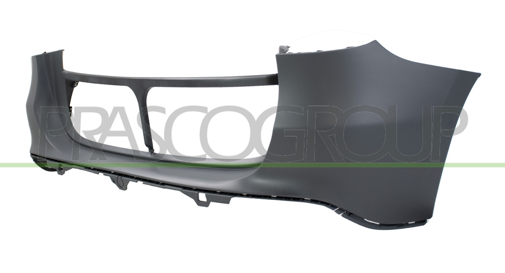 REAR BUMPER-UPPER-PRIMED-WITH CUTTING MARKS FOR PARK ASSIST