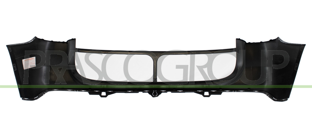 REAR BUMPER-UPPER-PRIMED-WITH CUTTING MARKS FOR PARK ASSIST