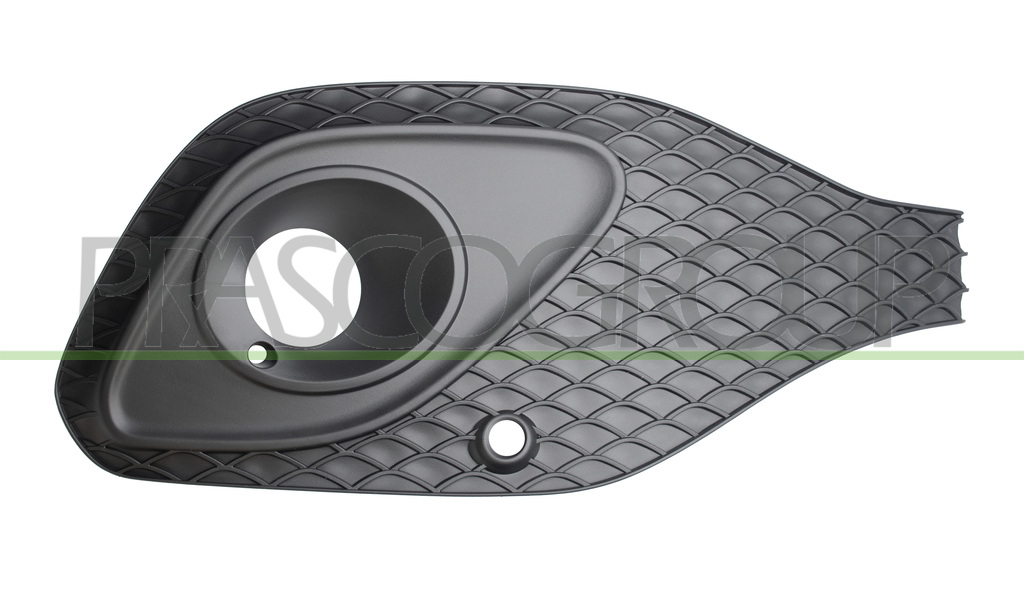 BUMPER GRILLE RIGHT-BLACK-WITH PDC