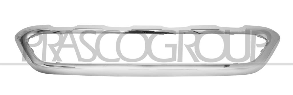 CORNICE PARAURTI ANTERIORE-CENTRALE-CROMATA-VERSIONE CROMO
