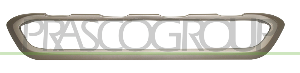 FRONT BUMPER MOLDING-LOWER-SILVER/GRAY