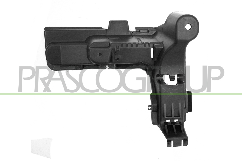 REAR BUMPER SPOILER BRACKET LEFT-PLASTIC