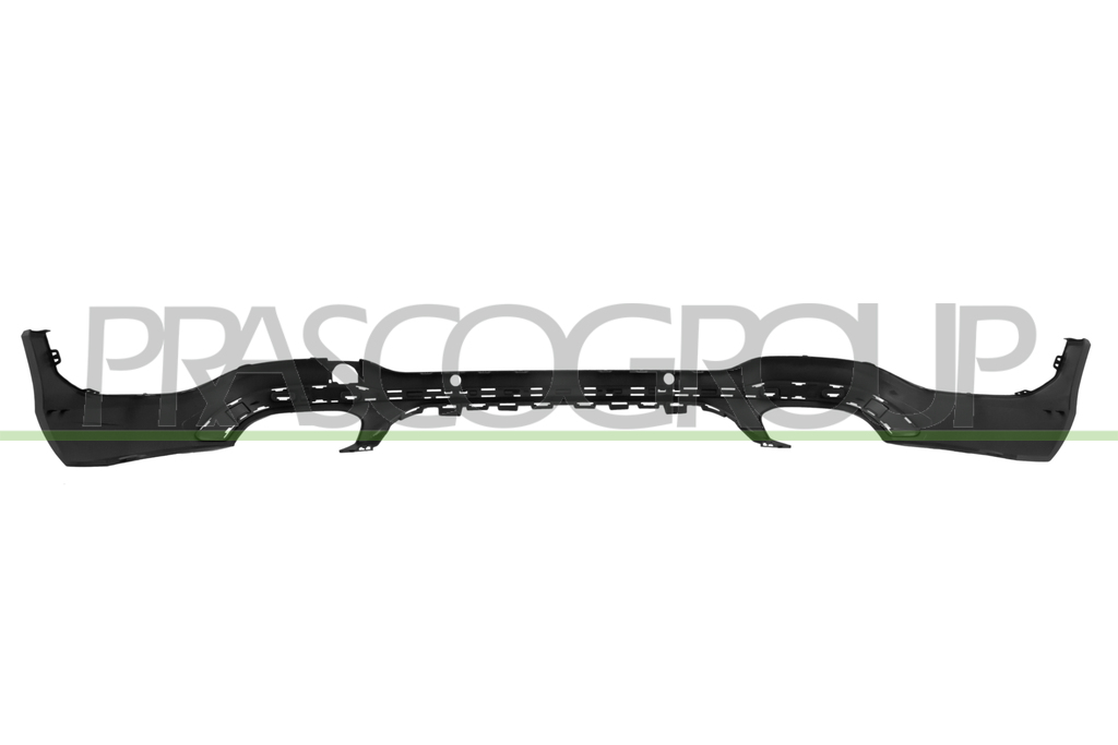 SPOILER STOSSTANGE HINTEN-SCHWARZ-GENARBT-MIT MARKIERUNG FUER PDC MOD. AMG