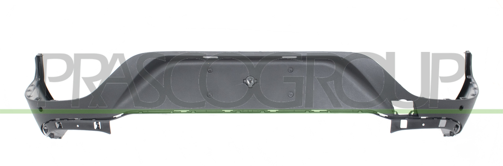 REAR BUMPER SPOILER-BLACK-TEXTURED FINISH-WITH PDC+SENSOR HOLDERS