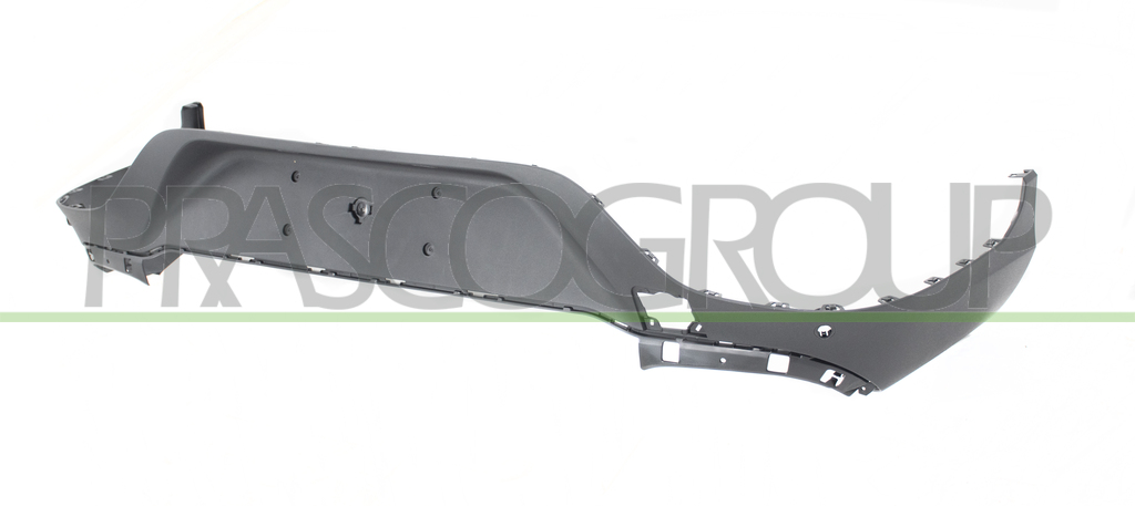 REAR BUMPER SPOILER-BLACK-TEXTURED FINISH-WITH PDC+SENSOR HOLDERS