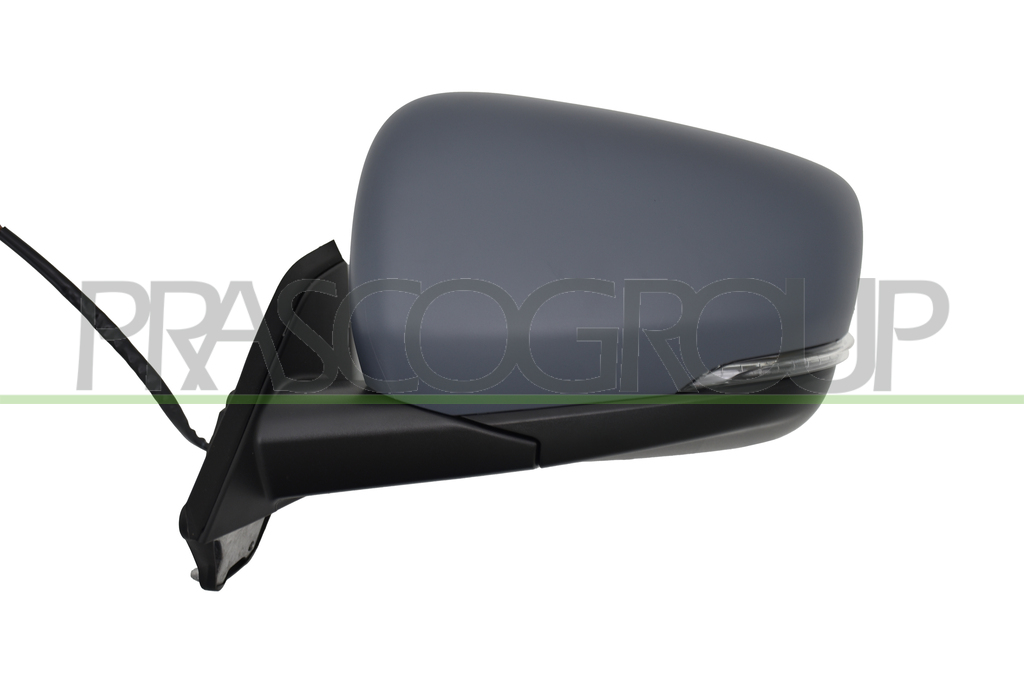 DOOR MIRROR LEFT-ELECTRIC-HEATED-PRIMED-WITH LED LAMP-WITH BLIS-ASPHERICAL-8 PINS