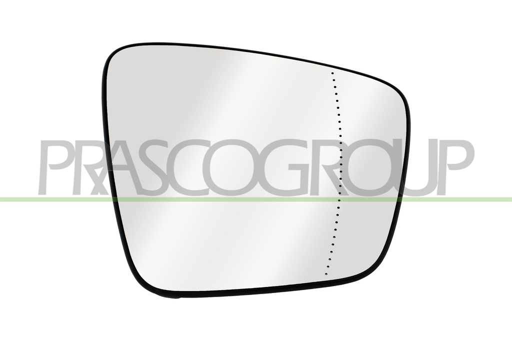 MIRROR GLASS BASE RIGHT-HEATED-ASPHERICAL