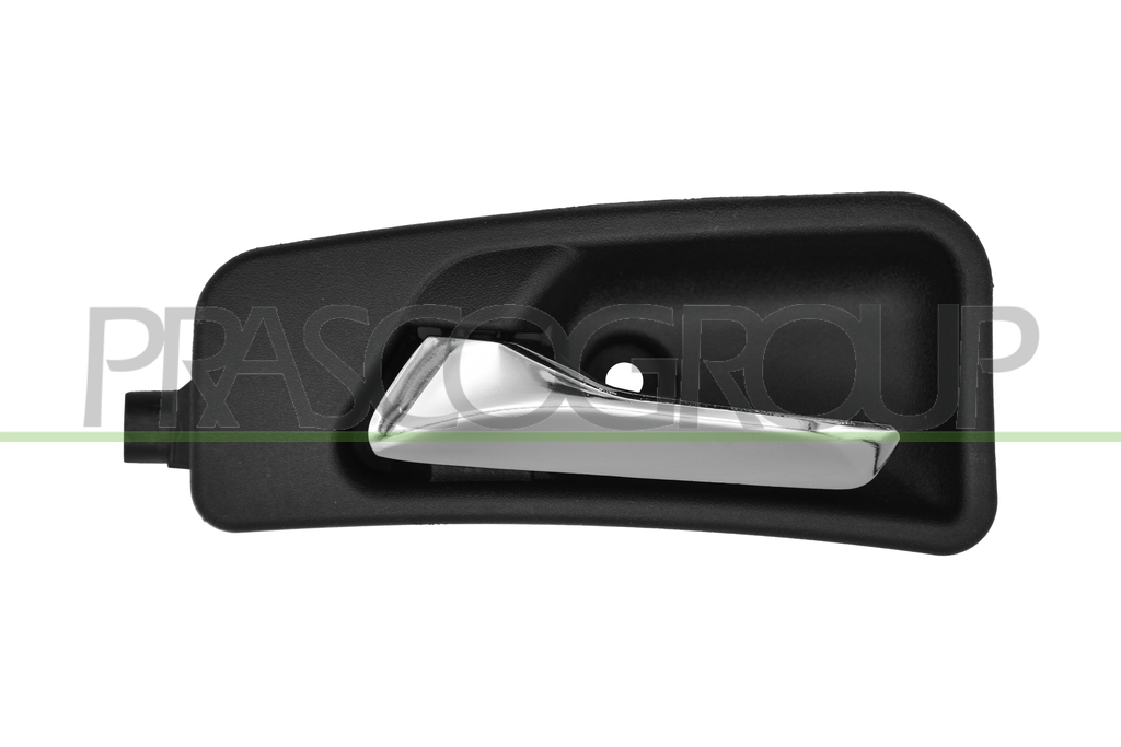 MANECILLA INTERIOR DELANTERA/TRASERA IZQUIERDA CON PALANCA-CROMADA-ESCUDO NEGRO