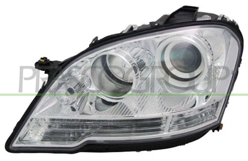 HEADLAMP LEFT H7+H7 ELECTRIC-WITH MOTOR