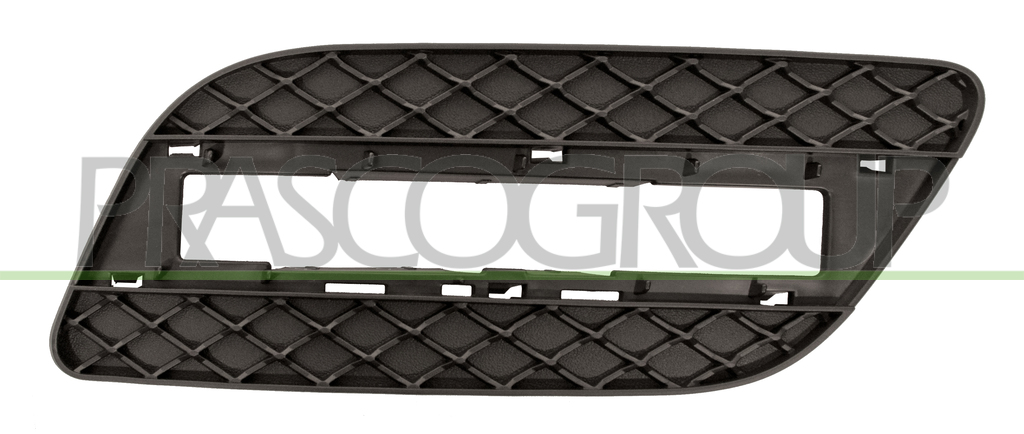 BUMPER GRILLE RIGHT-WITH DAYTIME RUNNING LIGHT HOLE-LED