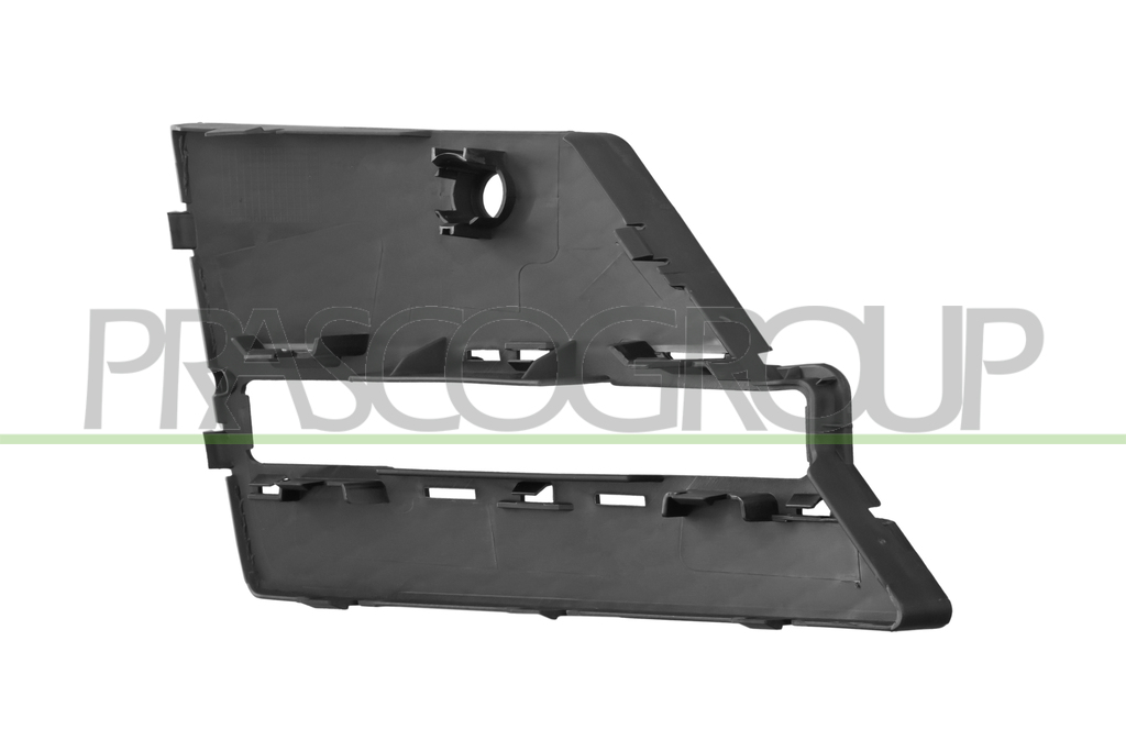 BUMPER GRILLE RIGHT-BLACK-WITH DAY RUN LIGHT LED HOLE-WITH PDC HOLE+SENSOR HOLDER MOD. AMG