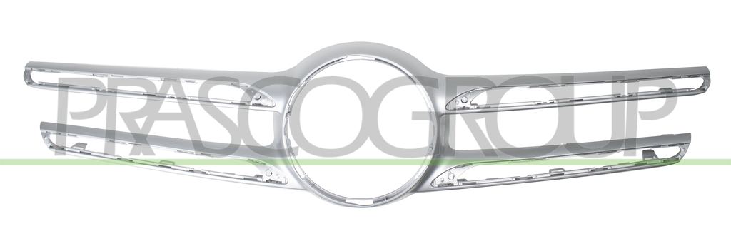RADIATOR GRILLE MOLDING-SILVER-WITH CAMERA HOLE