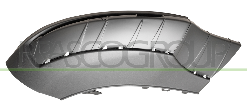 FRONT BUMPER SPOILER RIGHT-BLACK-TEXTURED FINISH