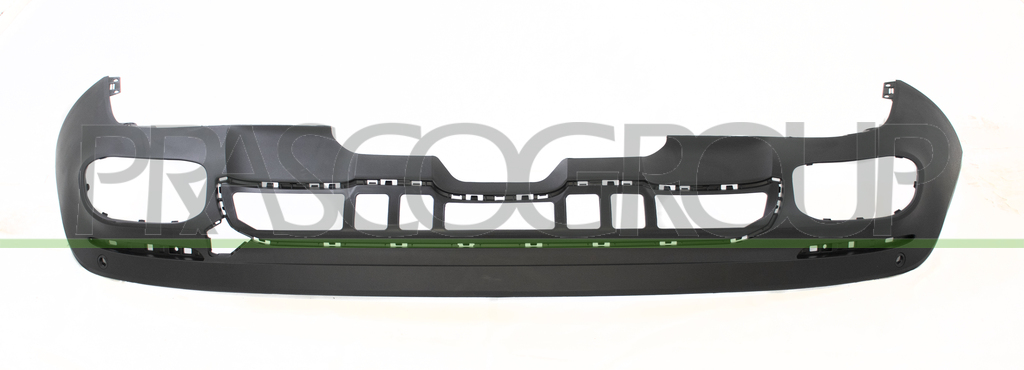 SPOILER DE PARE-CHOCS ARRIERE NOIRE STRUCTURE'-AVEC TROUS RADAR+SUPPORT CAPTEUR-AVEC TROU CROCHET REMORQUE