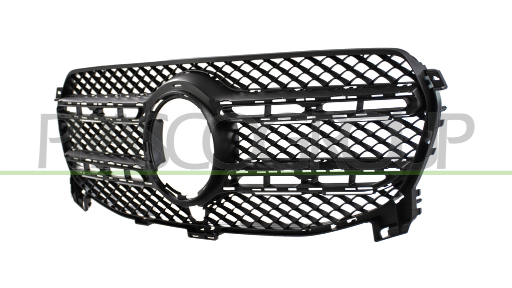 GRILLE DE CALANDRE-NOIRE-AVEC REGULATEUR DE VITESSE-AVEC TROU CAMERA