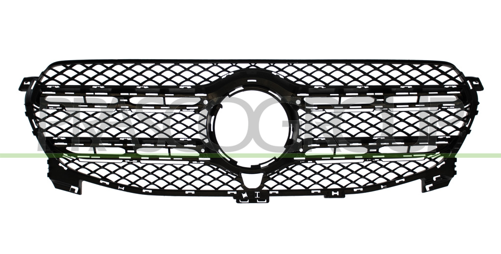 GRILLE DE CALANDRE-NOIRE-AVEC REGULATEUR DE VITESSE-AVEC TROU CAMERA