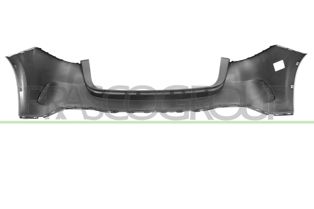 REAR BUMPER-PRIMED-WITH SENSOR CUTTING MARKS
