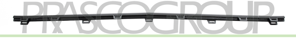 MOLDURA INFERIOR CENTRAL PARACHOQUES DELANTERO-NEGRO BRILLANTE MOD. AMG