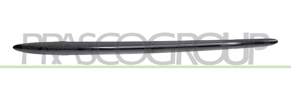 GRILLE MOLDING RIGHT-UPPER-BLACK-GLOSSY