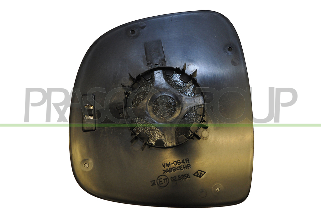 MIRROR GLASS BASE RIGHT-HEATED-ASPHERICAL