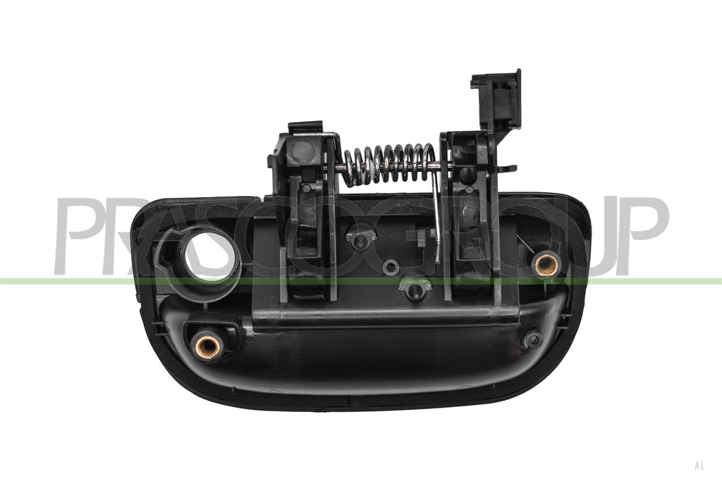 BACK DOOR HANDLE-OUTER-BLACK-WITH KEY HOLE