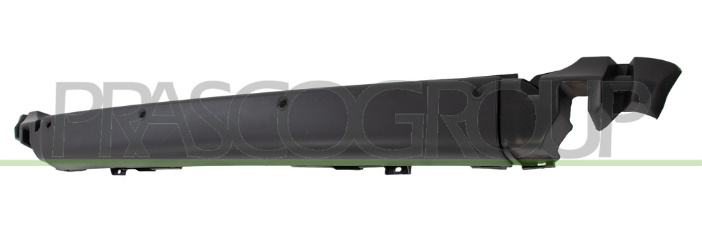 REAR BUMPER-CENTRE-BLACK-TEXTURED FINISH-WITH PDC+SENSOR HOLDERS
