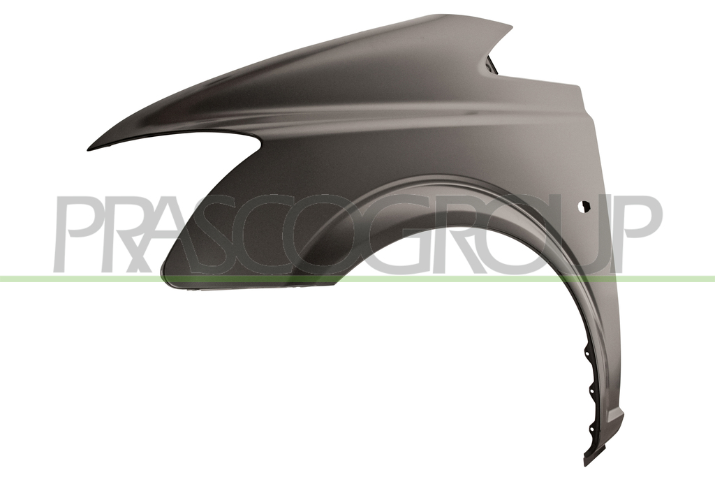 FRONT FENDER LEFT-WITH SIDE REPEATER HOLE