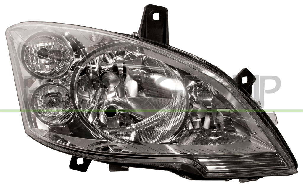 OPTICA DERECHA H7+H7+H7 ELECTRICA-CON MOTOR