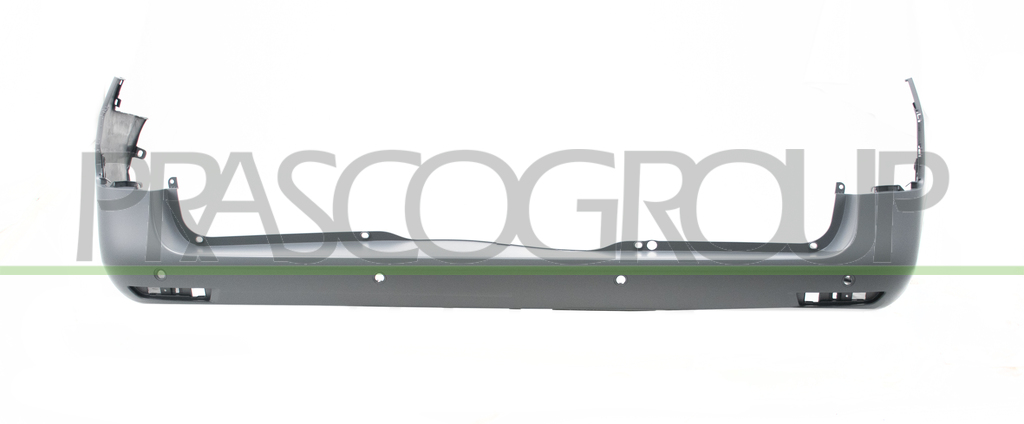 REAR BUMPER-PRIMED-WITH PDC+SENSOR HOLDERS-WITH PARK ASSIST MOD. LONG WHELLBASE
