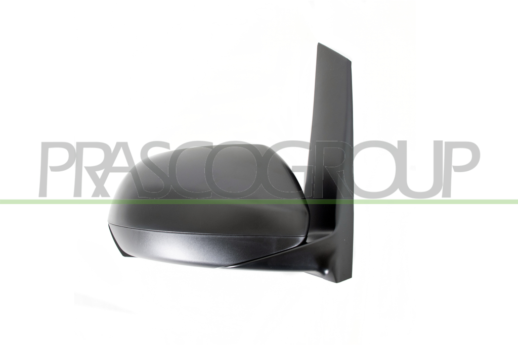 DOOR MIRROR RIGHT-MANUAL BLACK-ASPHERICAL-CHROME