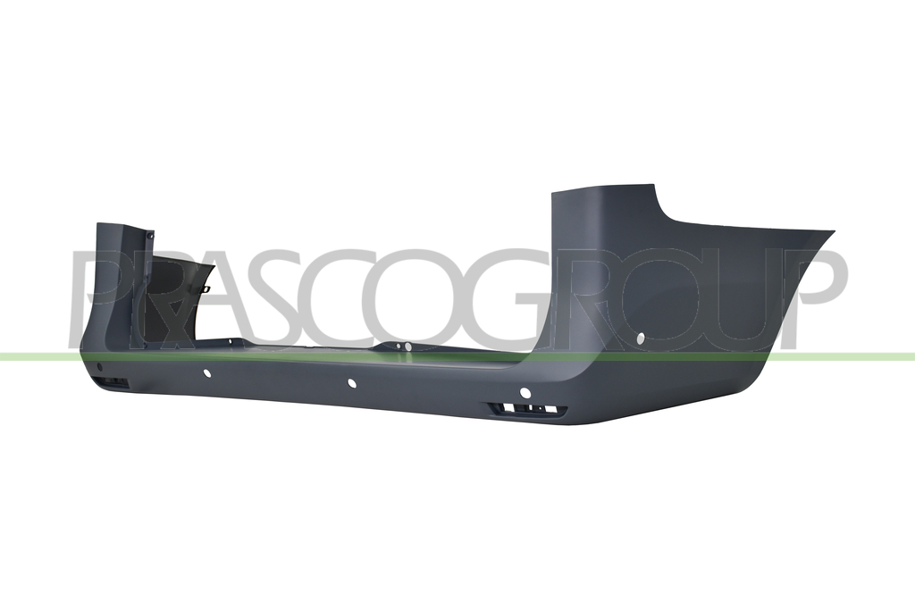 REAR BUMPER-PRIMED-WITH HOLES FOR PARK ASSIST AND PDC+SENSOR HOLDERS
