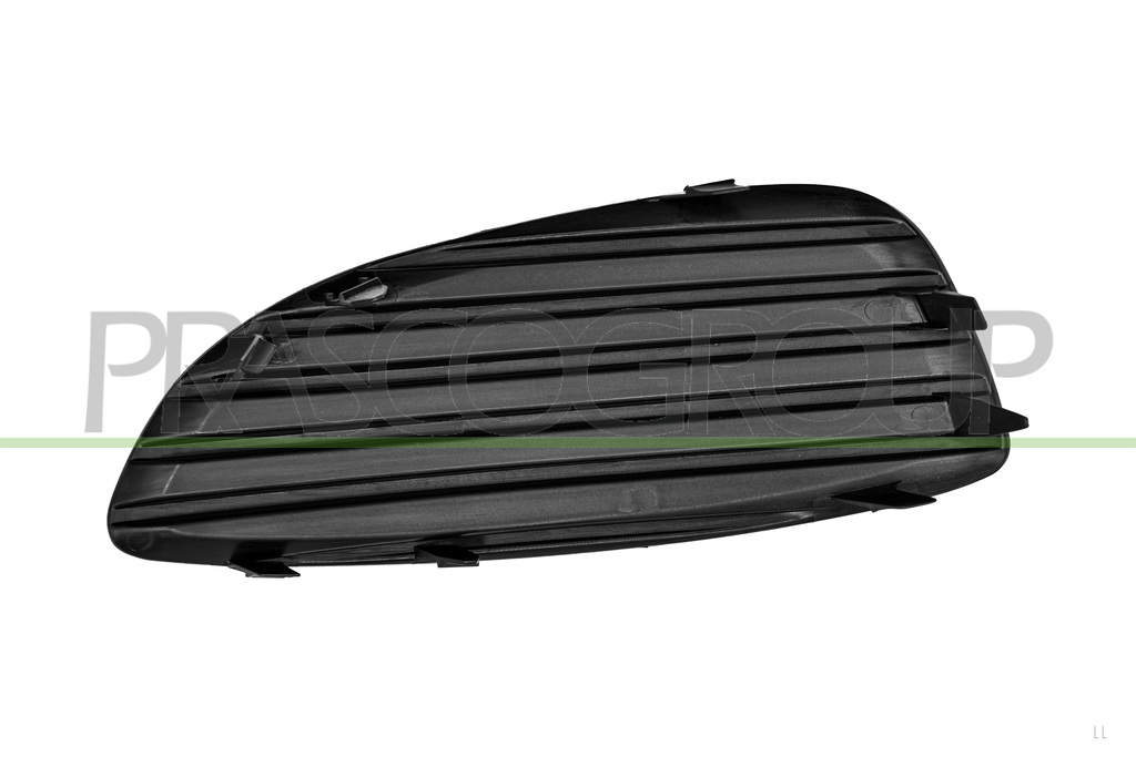 FRONT BUMPER GRILLE RIGHT-BLACK-TEXTURED FINISH-WITHOUT FOG LAMP HOLE