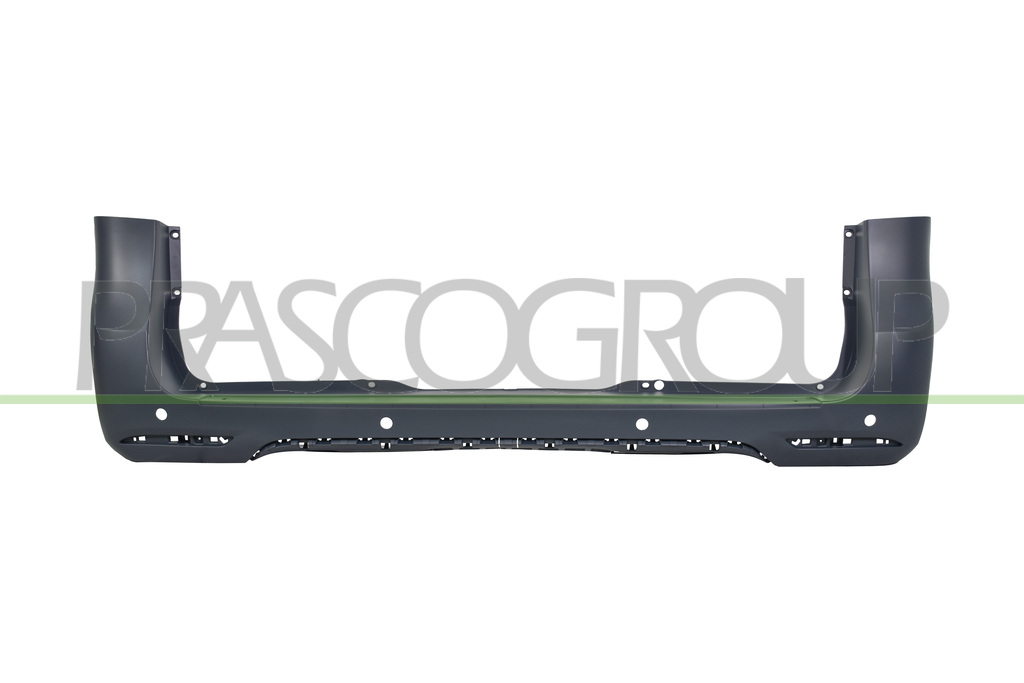 REAR BUMPER-PRIMED-WITH HOLES FOR PARK ASSIST AND PDC+SENSOR HOLDERS