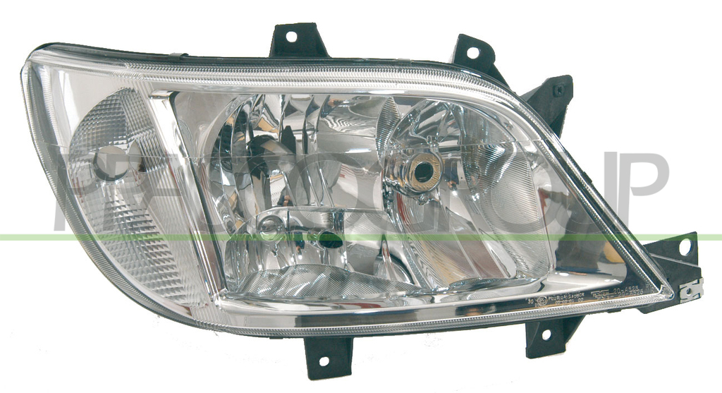 HEADLAMP RIGHT MOD. H3+H7 ELECTRIC REG . MOD. 08/02 >