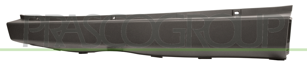 REAR BUMPER-CENTRE-DARK GRAY-TEXTURED FINISH