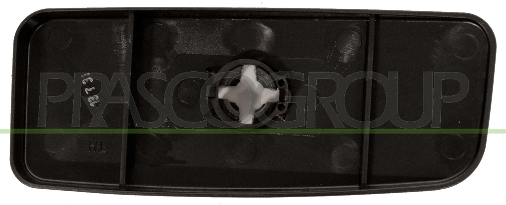 PIASTRA SPECCHIO-INFERIORE SINISTRO-BASE ROTONDA-CONVESSA MOD. 03/10 >