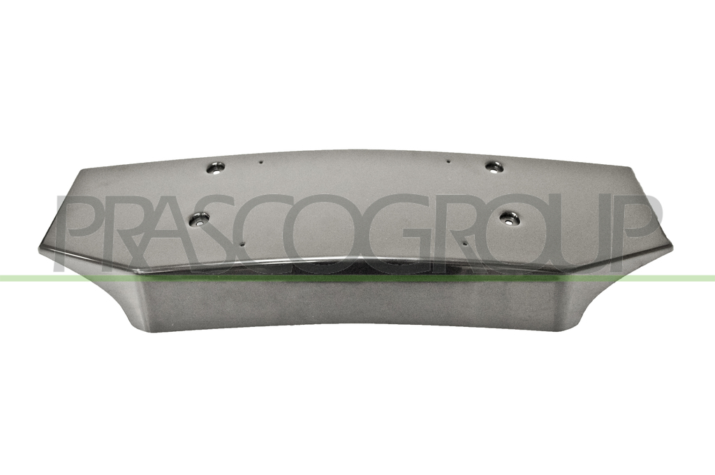 FRONT BUMPER PLATE HOLDER-BLACK-GLOSSY