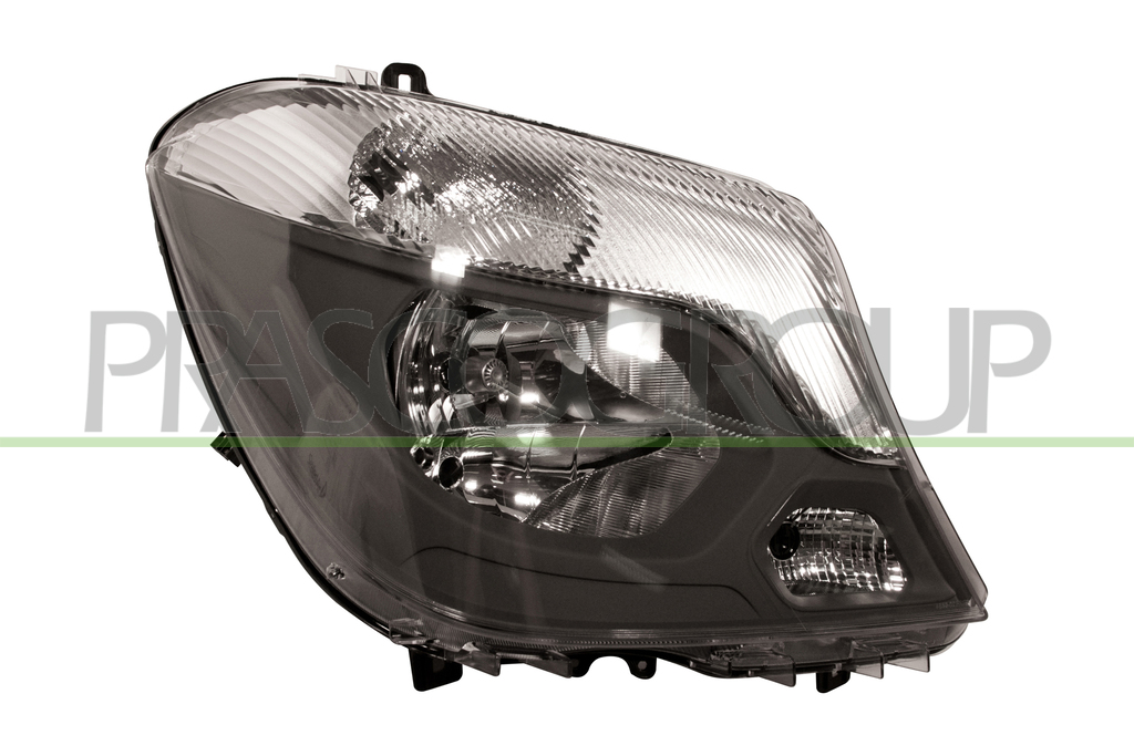 HEADLAMP RIGHT H7+H7 ELECTRIC-WITH MOTOR
