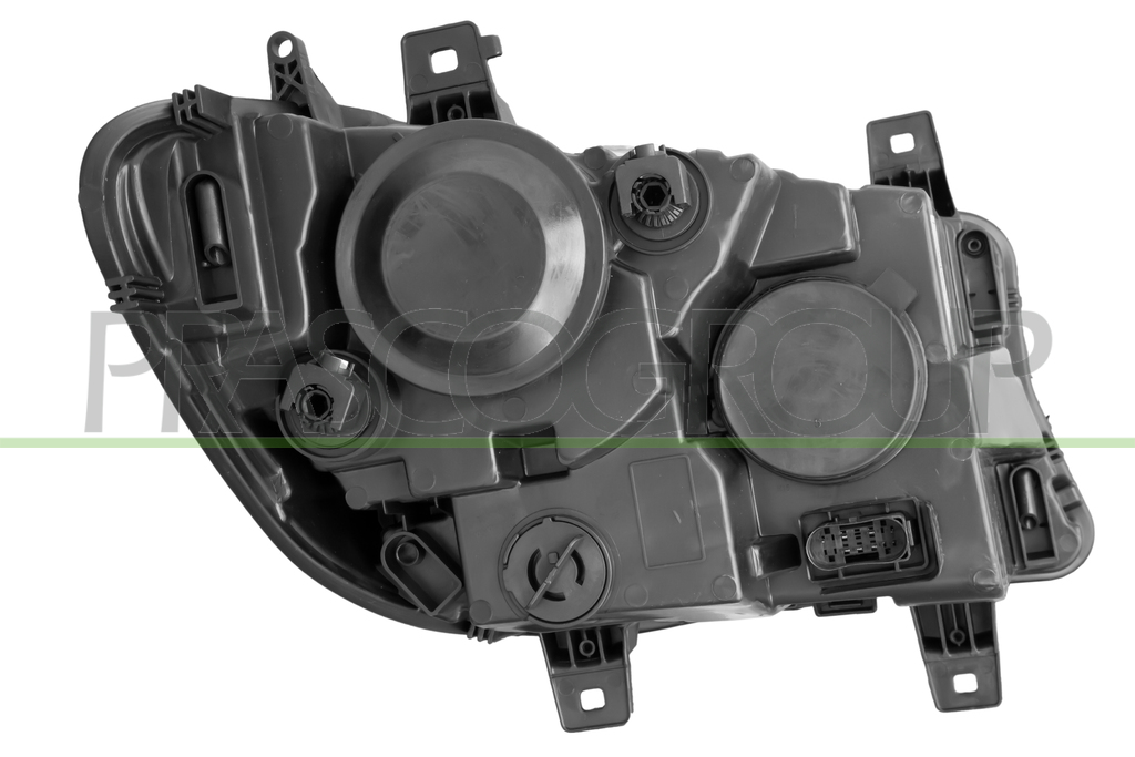 SCHEINWERFER LINKS-H7+H15-MIT LWR-MIT MOTOR