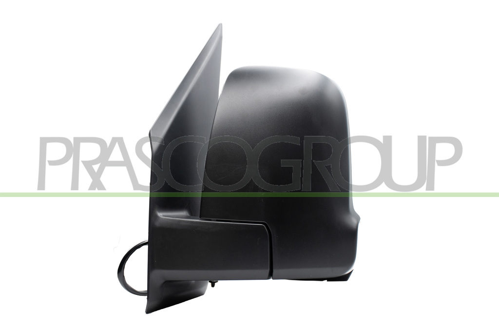 RETROVISORE SINISTRO-ELETTRICO-NERO-TERMICO-CON FANALE-BRACCIO CORTO-CONVESSO-7 PINS