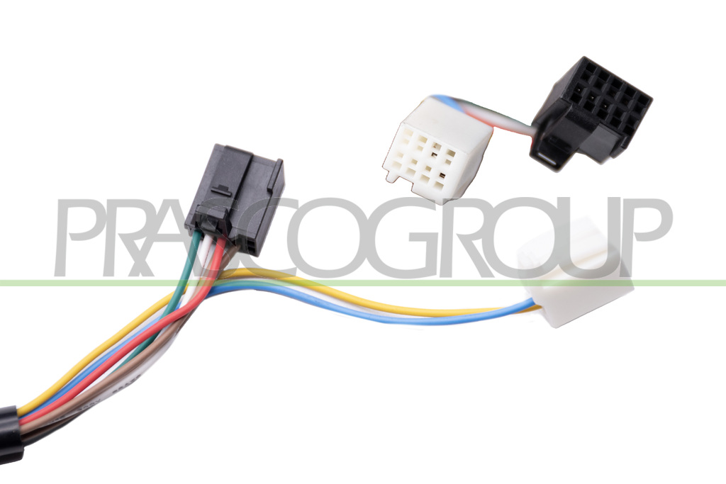 RETROVISORE SINISTRO-ELETTRICO-NERO-TERMICO-CON FANALE-BRACCIO CORTO-CONVESSO-7 PINS