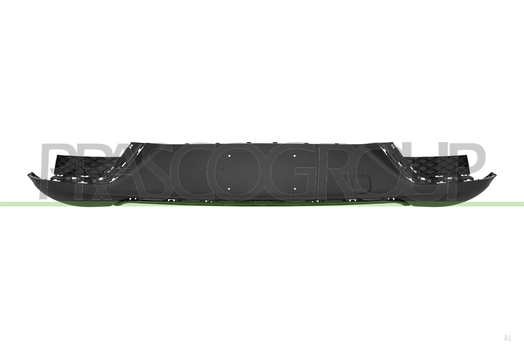 REAR BUMPER-LOWER-BLACK-TEXTURED FINISH