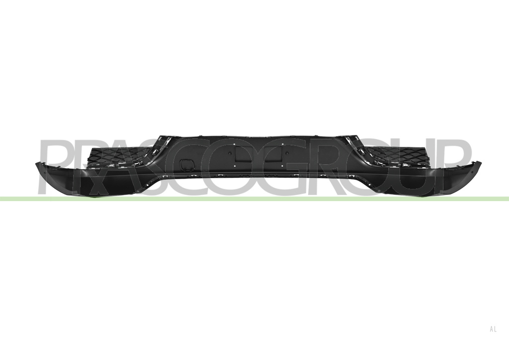 REAR BUMPER-LOWER-BLACK-TEXTURED FINISH