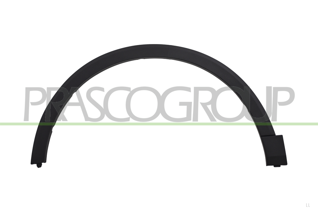 FRONT WHEEL ARCH EXTENSION LEFT-BLACK-TEXTURED FINISH