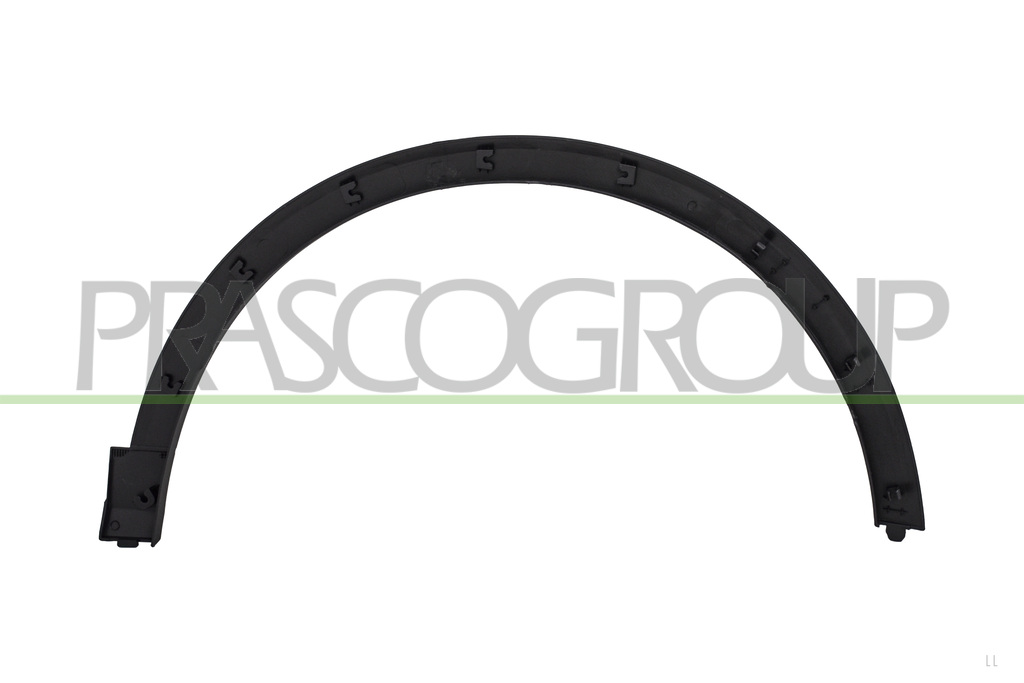 FRONT WHEEL ARCH EXTENSION LEFT-BLACK-TEXTURED FINISH