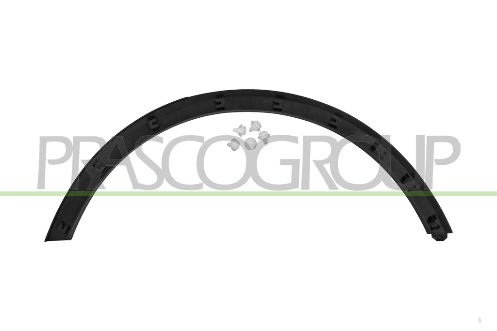 REAR WHEEL ARCH EXTENSION RIGHT-BLACK-TEXTURED FINISH