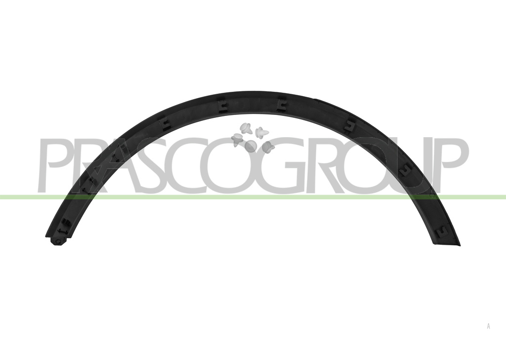 PARAFANGHINO POSTERIORE SINISTRO-NERO GOFFRATO