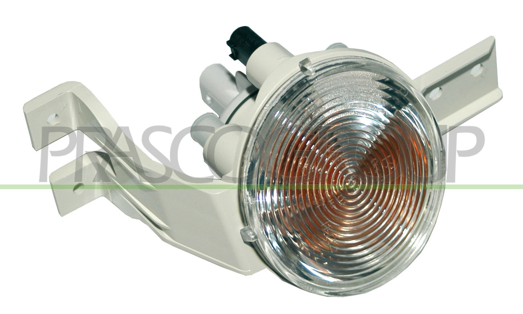 FANALE ANTERIORE DESTRO-BIANCO-CON PORTALAMPADA
