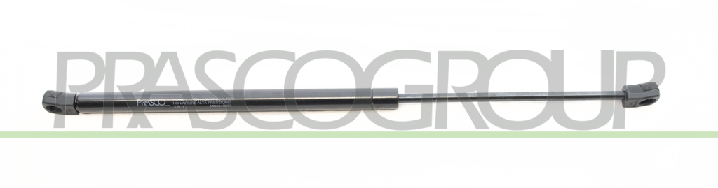 MOLLA A GAS DESTRA/SINISTRA PORTELLONE POSTERIORE - 330 N - L 495 mm - C 188 mm - Ø 18 mm - Ø 8 mm